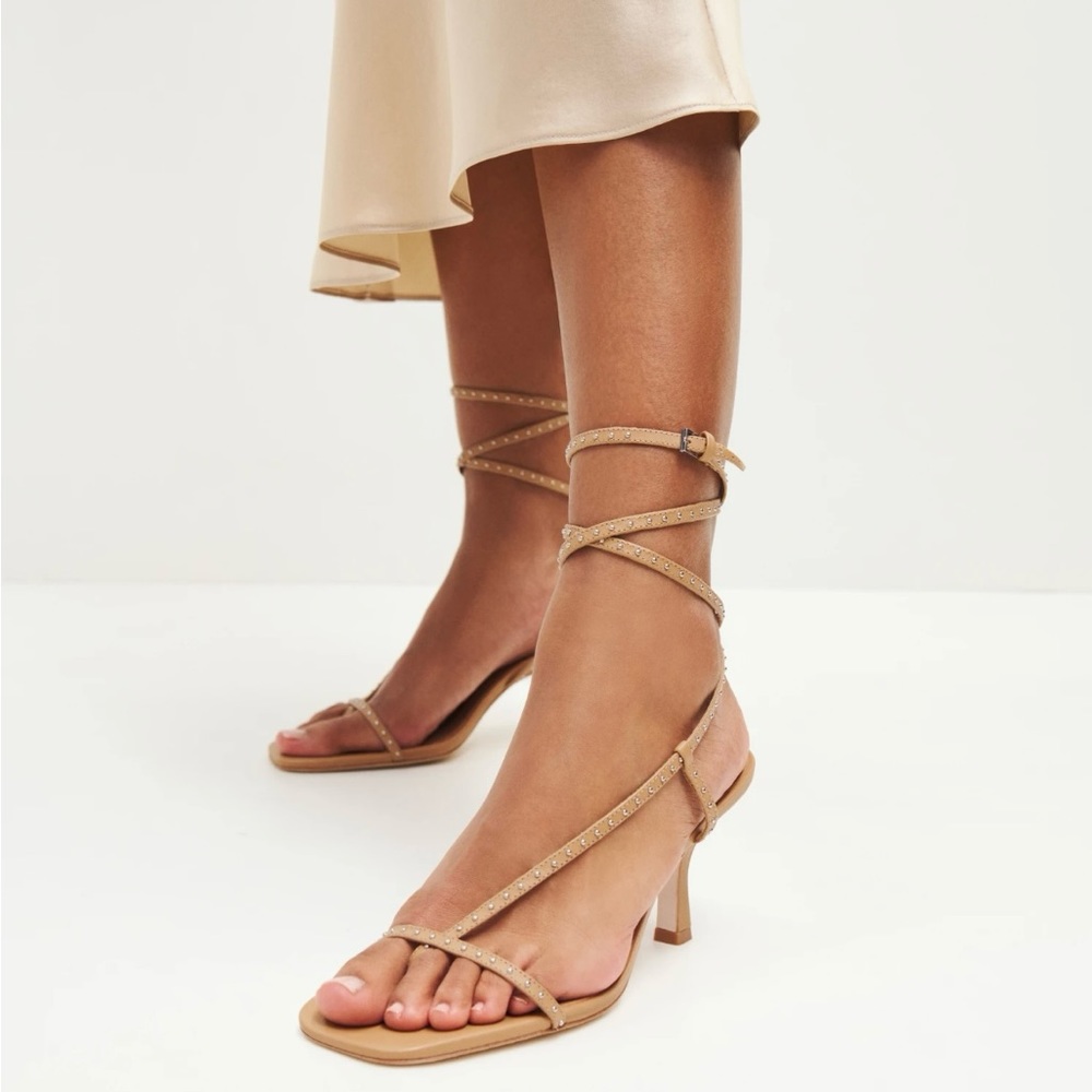 REFORMATION Genesis Skinny Heeled Sandal